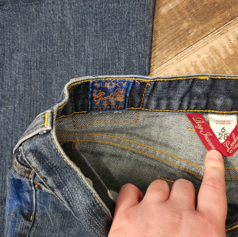 Womens Lucky Brand jeans Size 6 - Picture 5 of 9